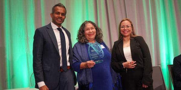 HRA 2024 Latino Policy Forum award presentation